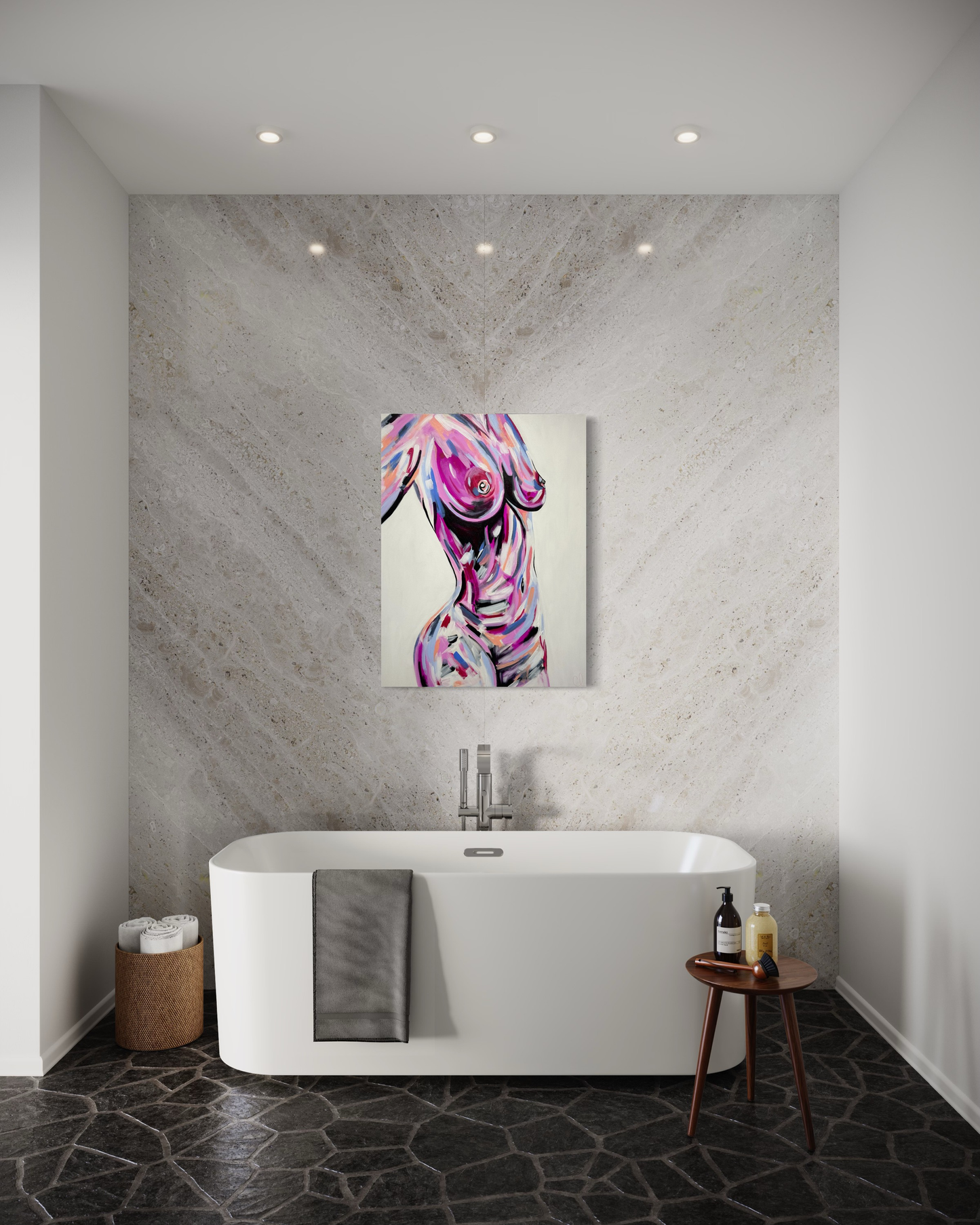 Rose nue